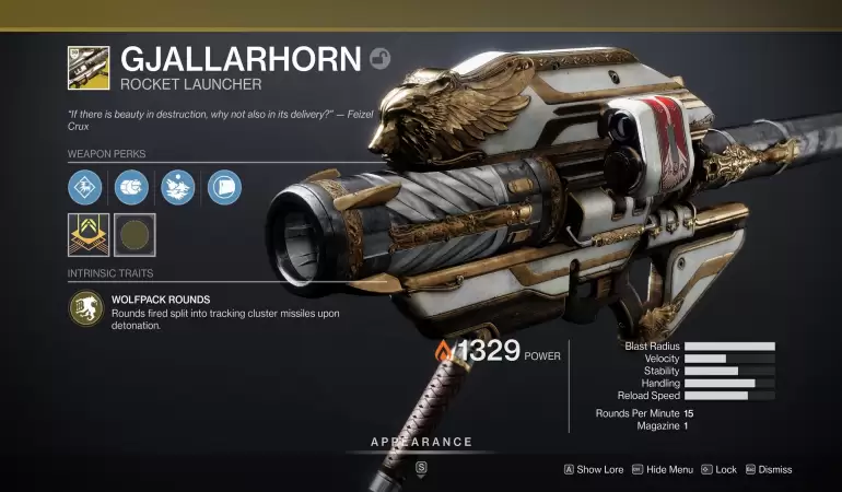 I Got a Destiny 2 Rocket Launcher and It’s My Whole Life Now